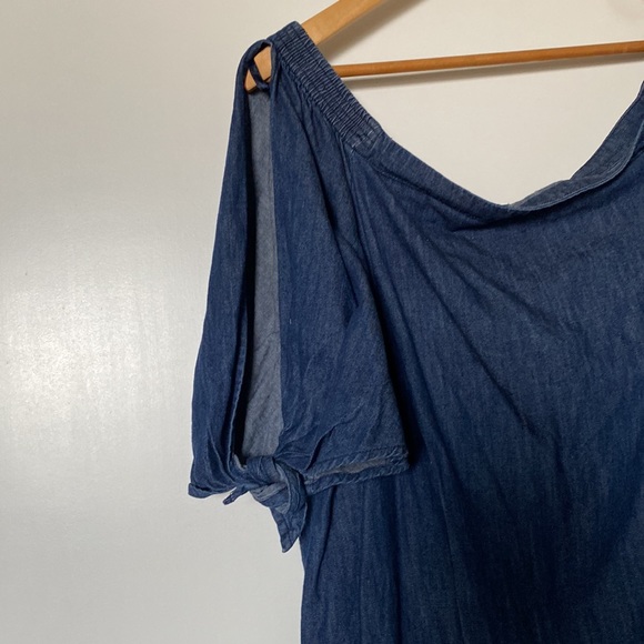 Lauren denim open arm shirt - Picture 2 of 2